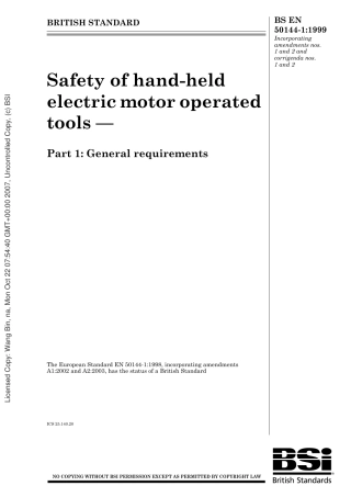 BS EN 50144-1-1999 (2007).pdf