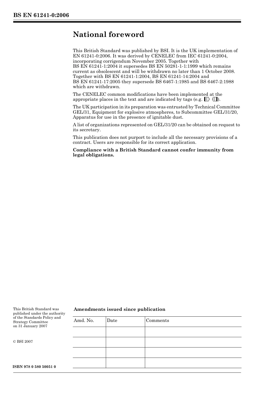 BS EN 61241-0-2006 (2007).pdf_第2页