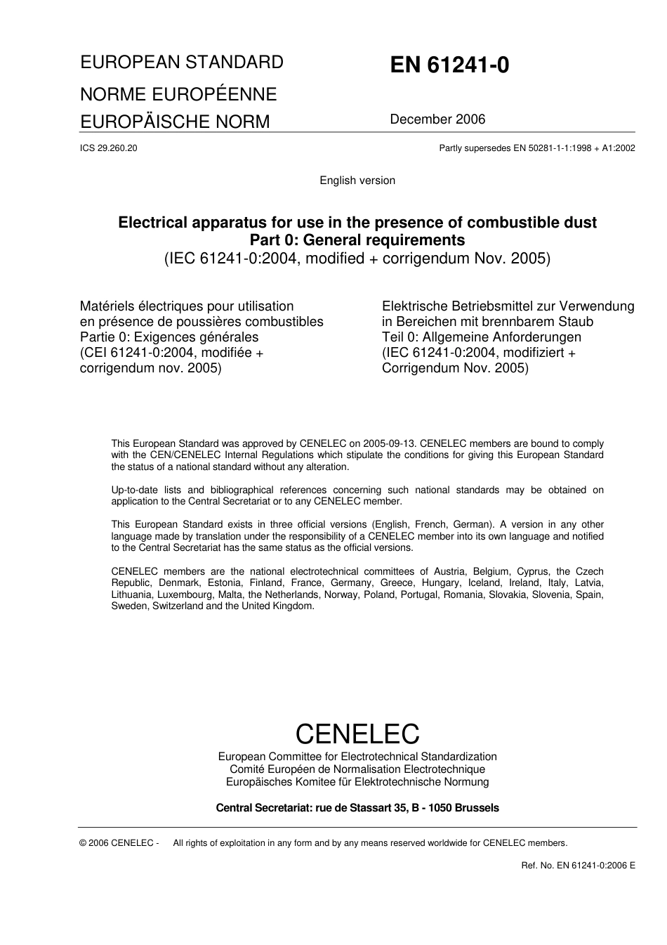 BS EN 61241-0-2006 (2007).pdf_第3页