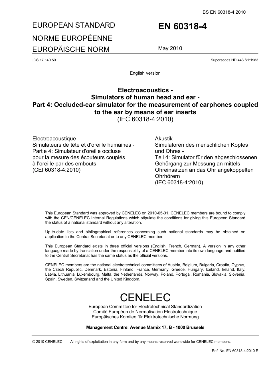 BS EN 60318-4-2010.pdf_第3页