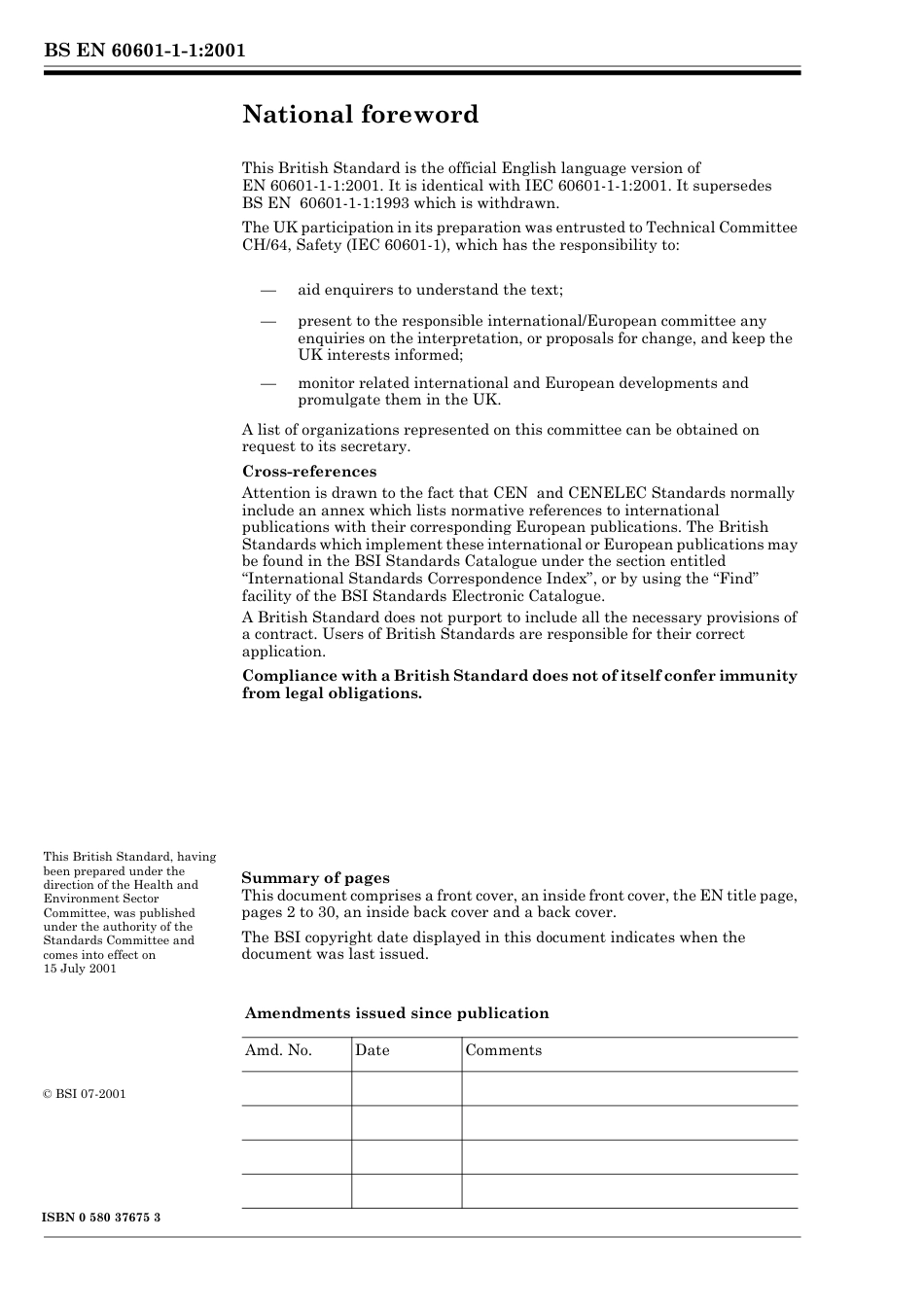 BS EN 60601-1-1-2001 (BS 5724-1-1-2001).pdf_第2页
