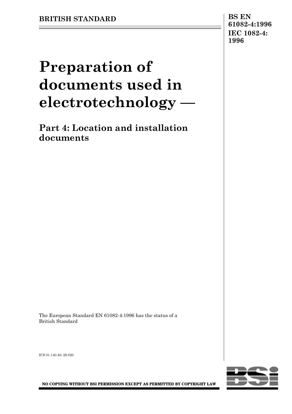 BS EN 61082-4-1996 (1998).pdf_第1页