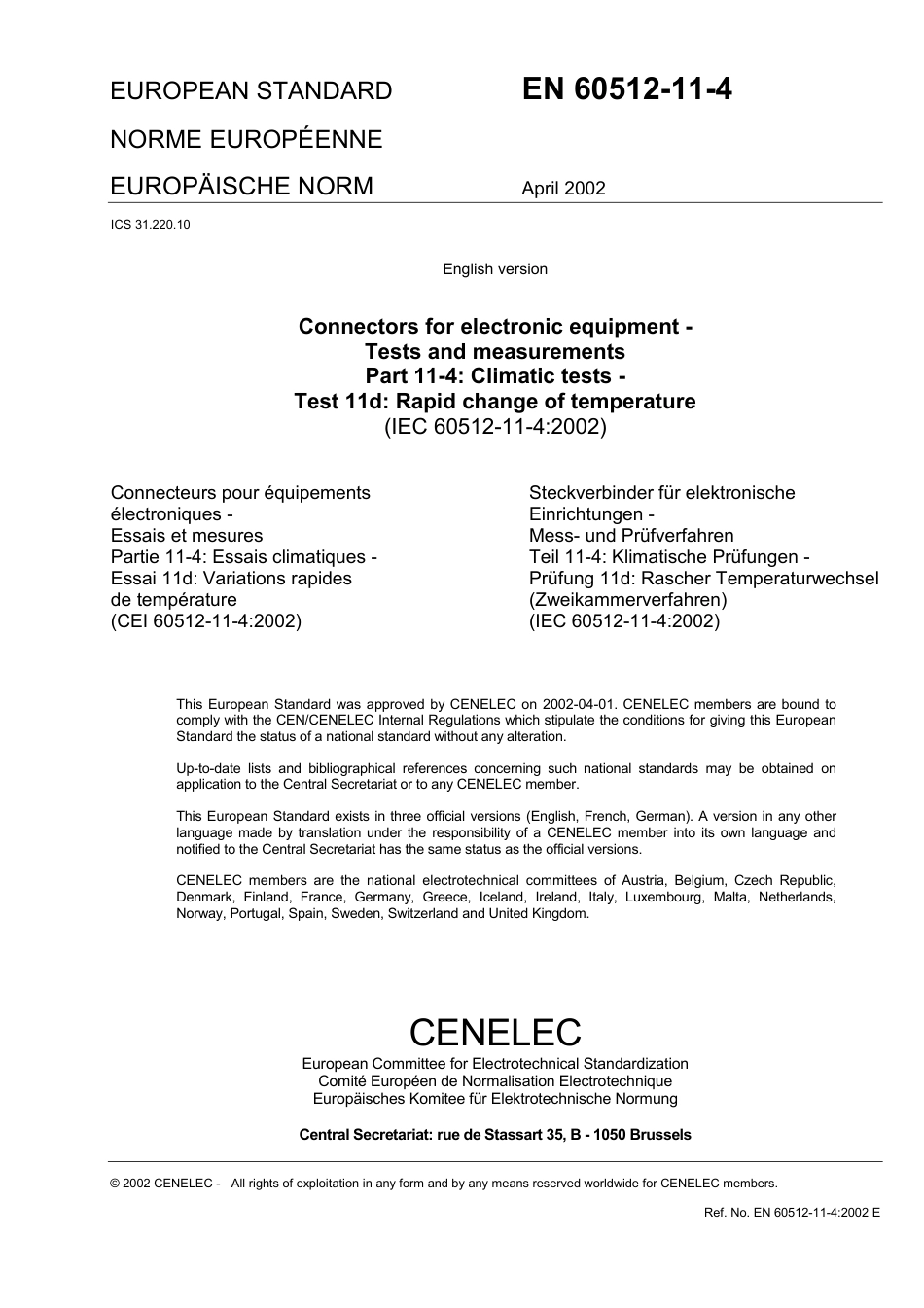 BS EN 60512-11-4-2002.pdf_第3页