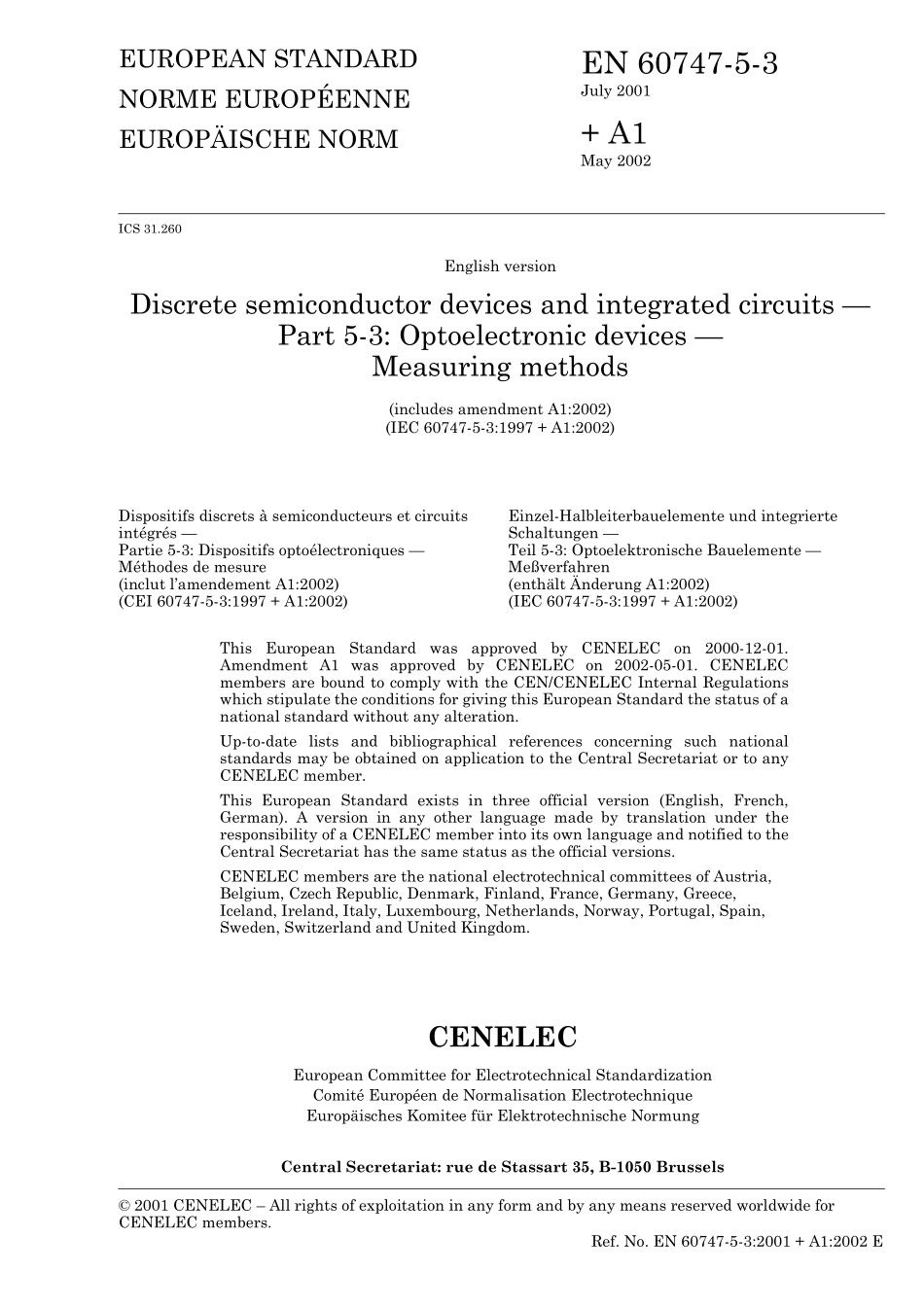 BS EN 60747-5-3-2001 (2003).pdf_第3页