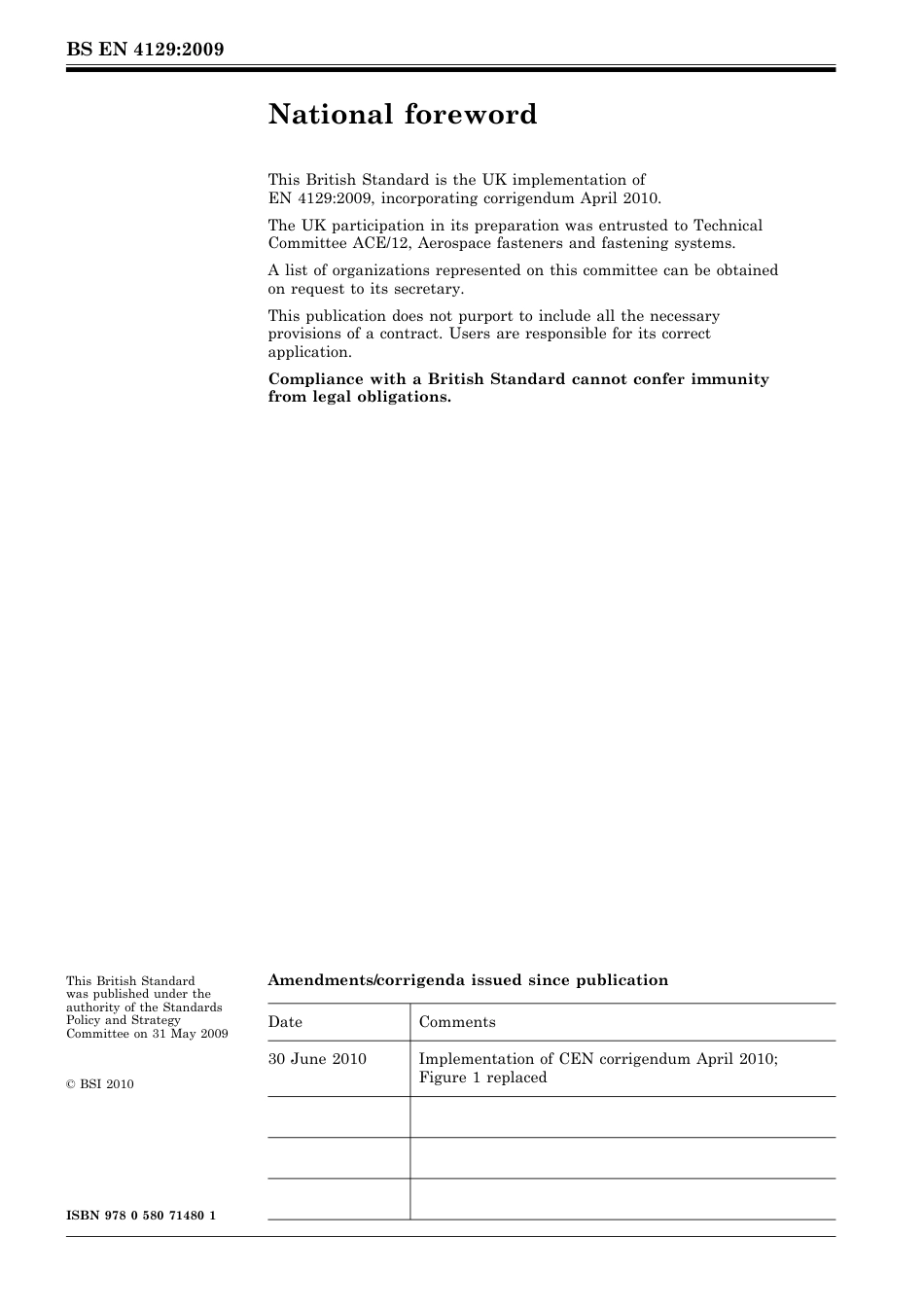 BS EN 04129-2009 (2010).pdf_第2页