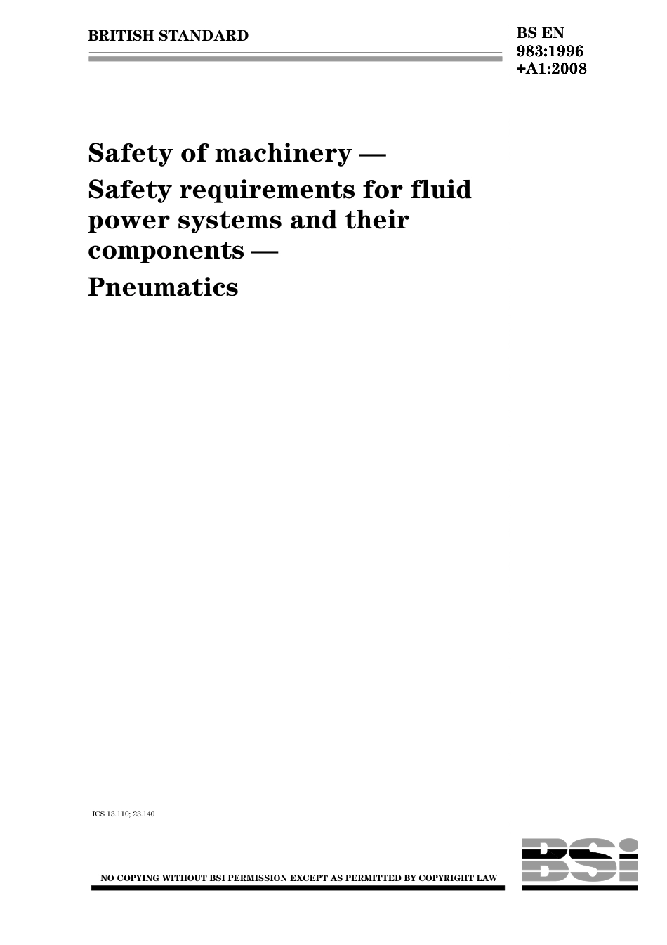 BS EN 00983-1996 + A1-2008.pdf_第1页