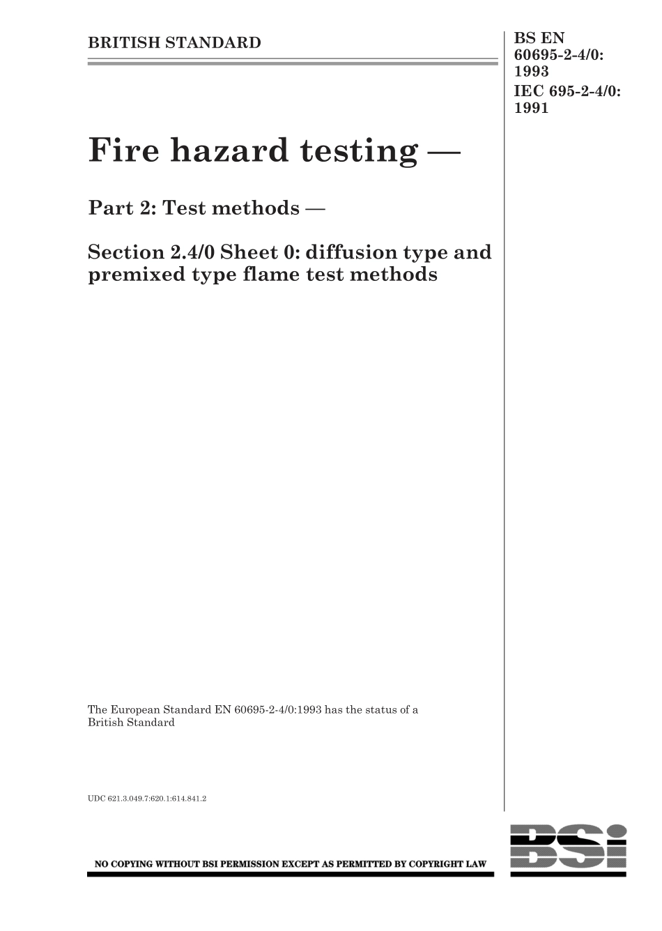 BS EN 60695-2-4'0-1993 (1999).pdf_第1页