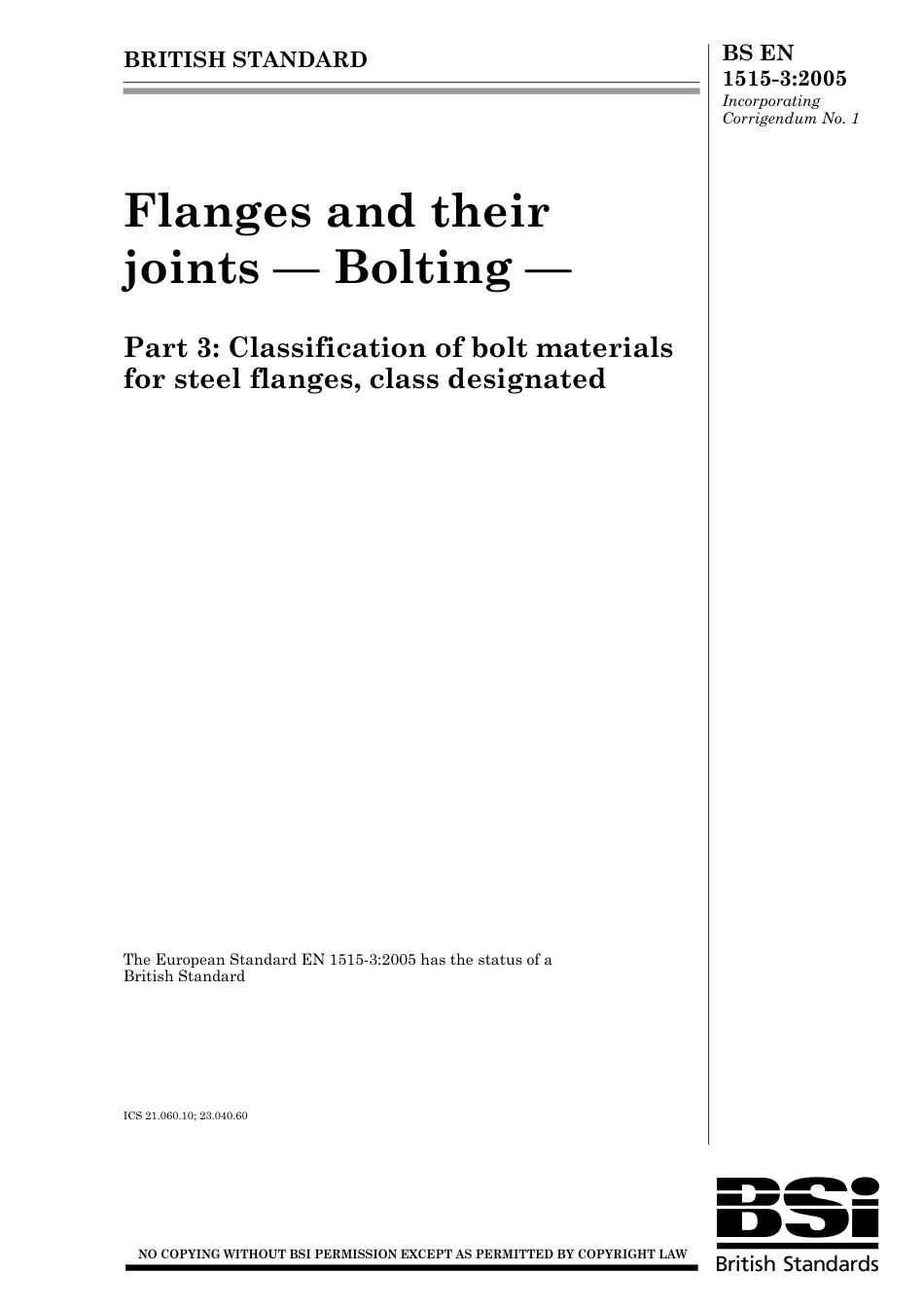 BS EN 01515-3-2005 (2006).pdf_第1页