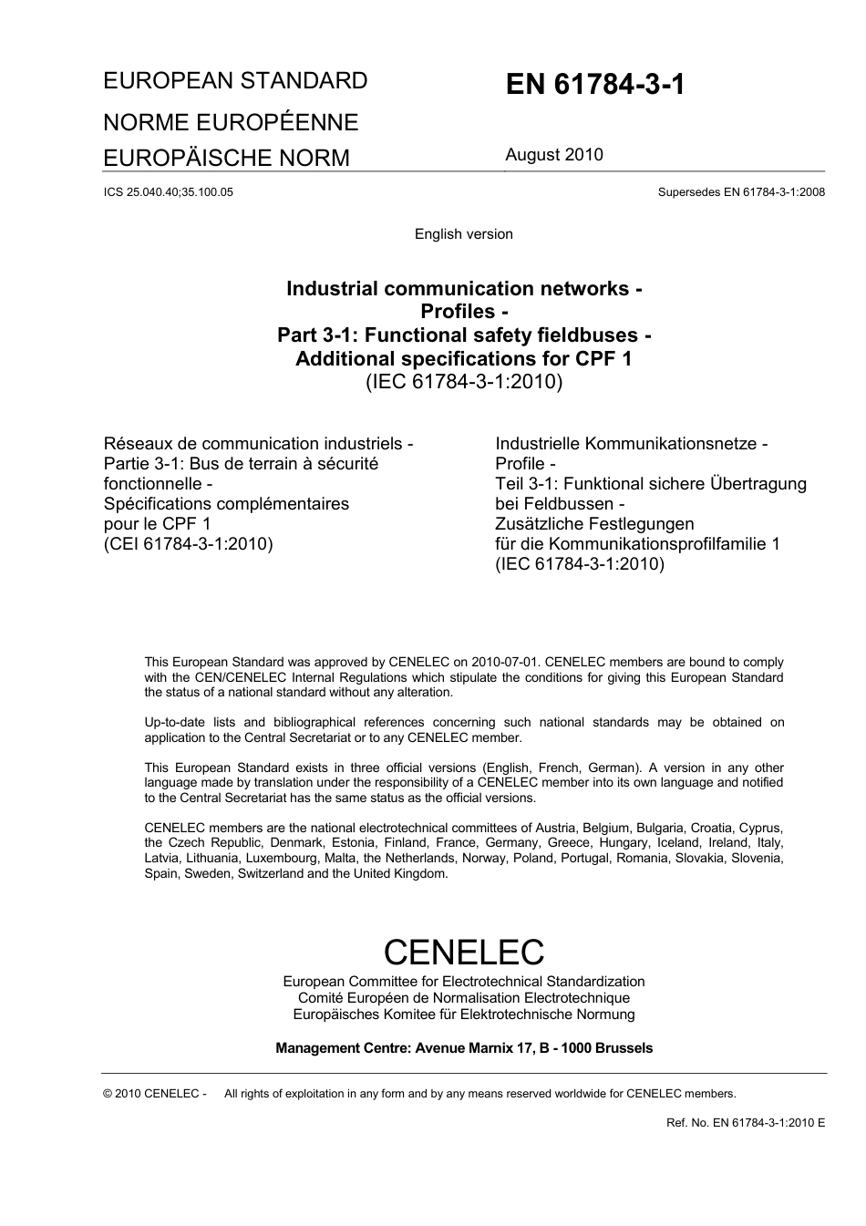 BS EN 61784-3-1-2010.pdf_第3页