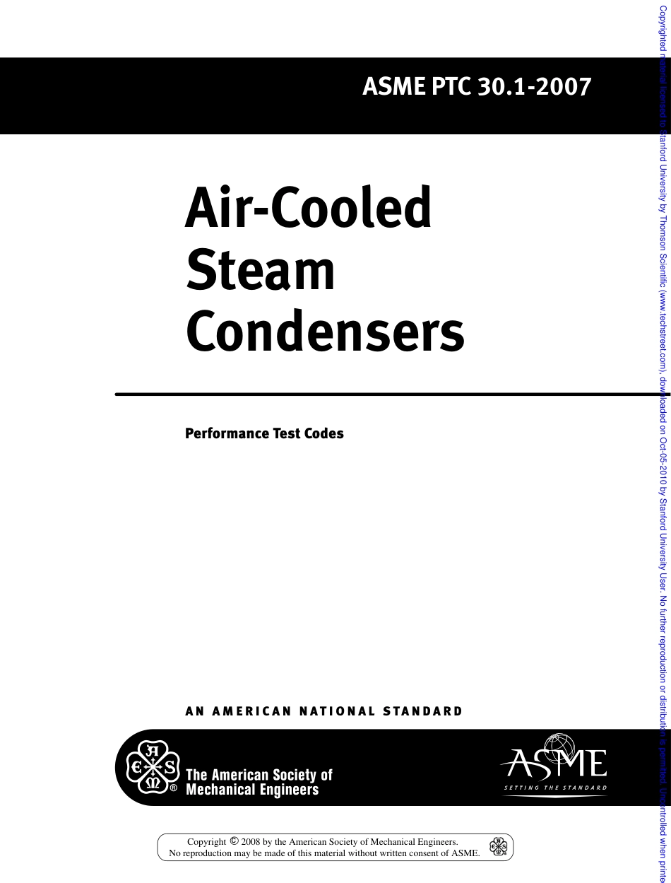 ASME PTC30.1_2007_Air-Cooled Steam Condensers.pdf_第1页