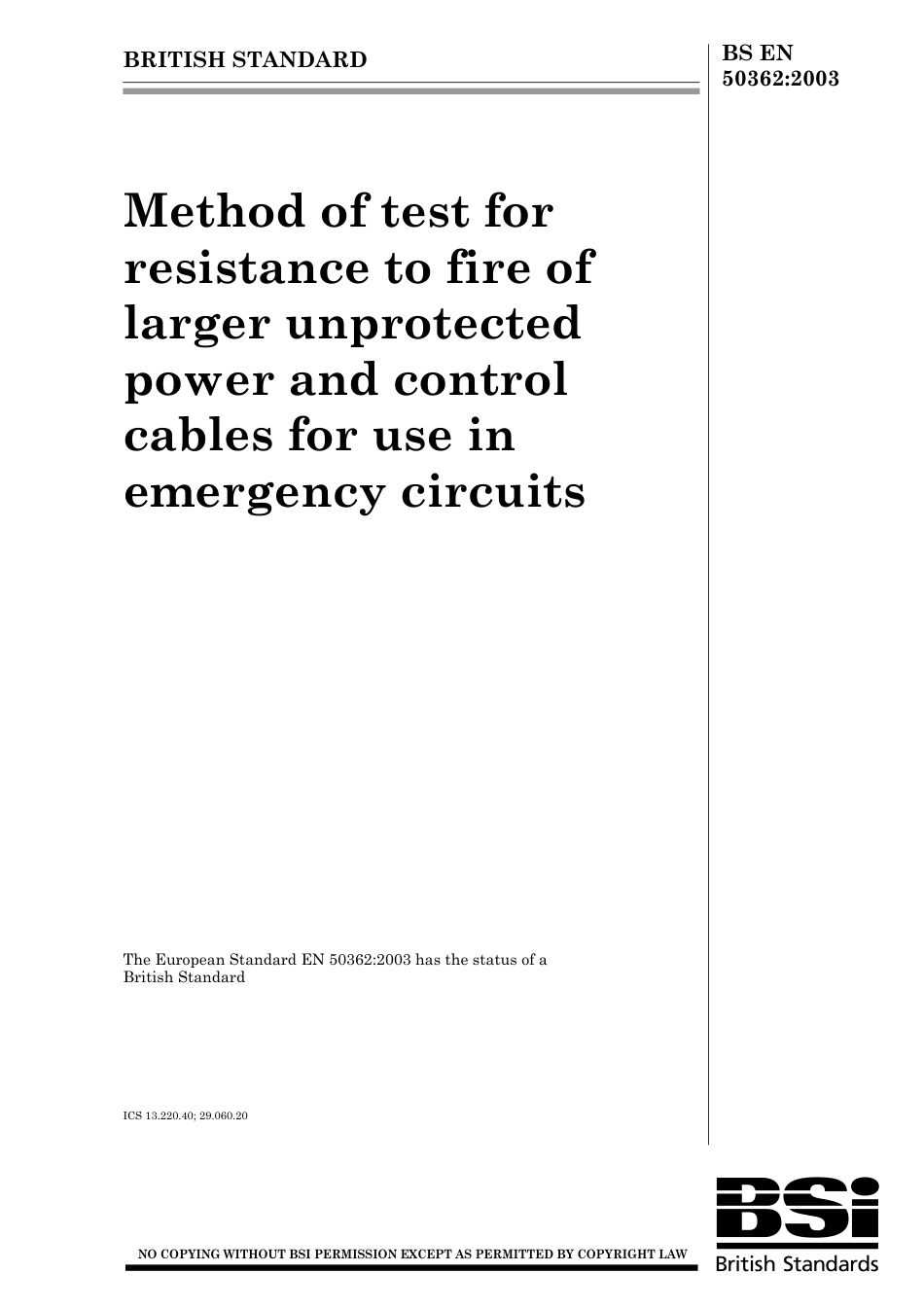 BS EN 50362-2003.pdf_第1页