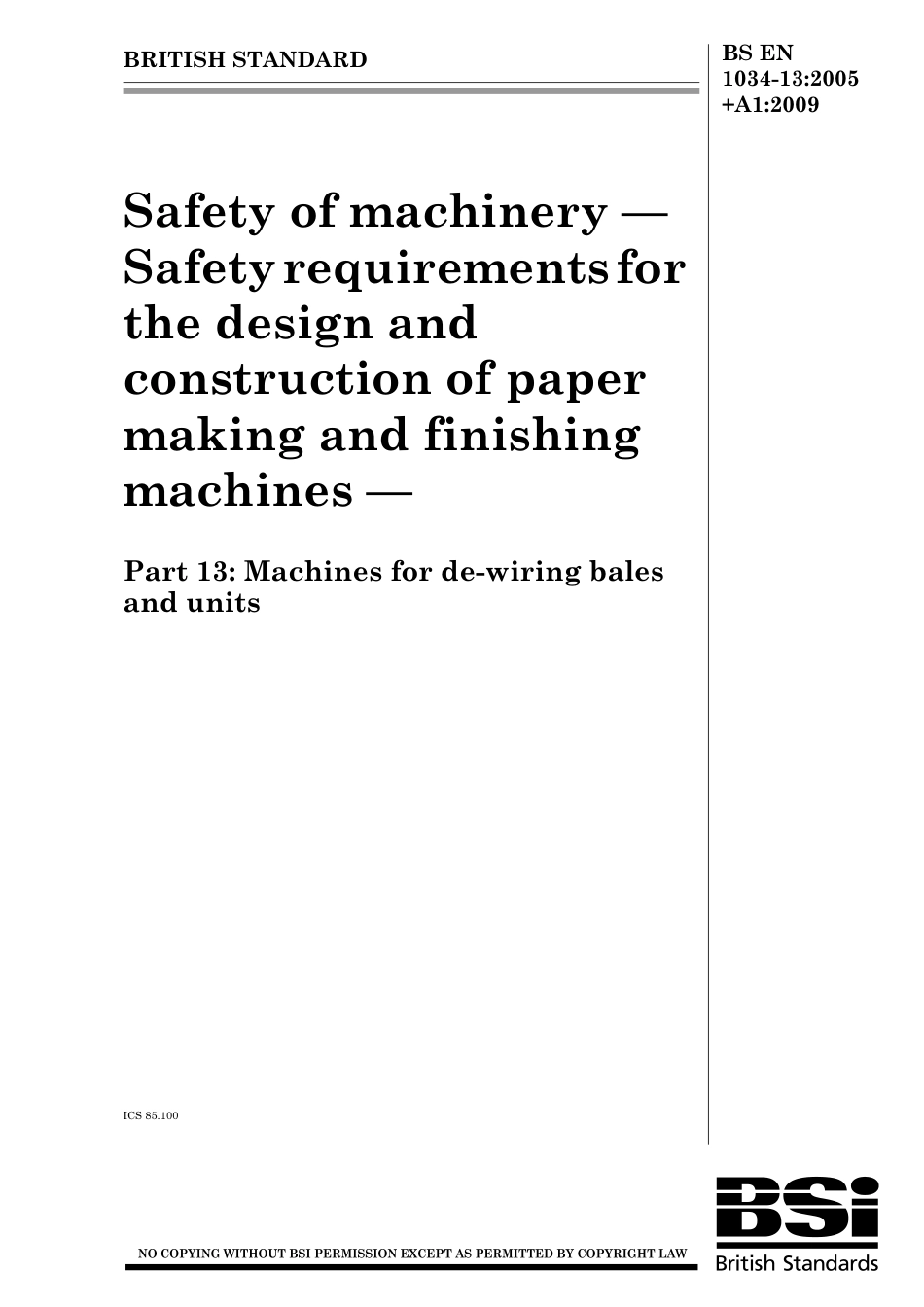 BS EN 01034-13-2005 + A1-2009.pdf_第1页