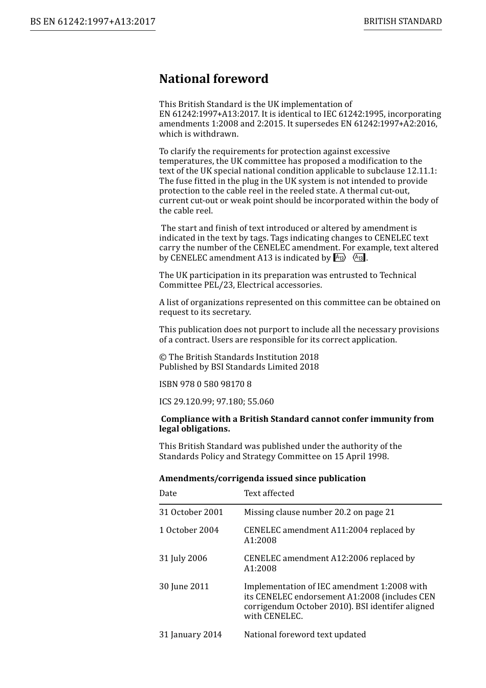 BS EN 61242-1997 + A13-2017.pdf_第2页