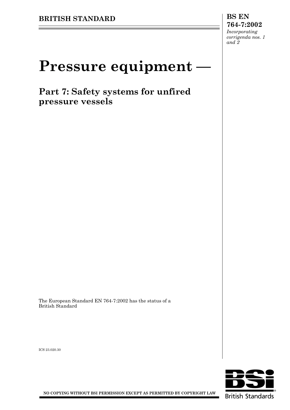 BS EN 00764-7-2002 (2007).pdf_第1页