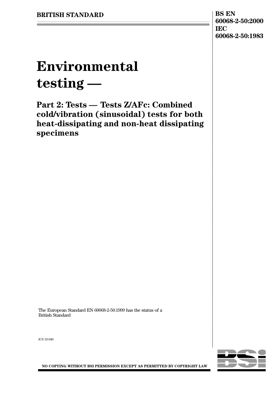 BS EN 60068-2-50-2000.pdf_第1页