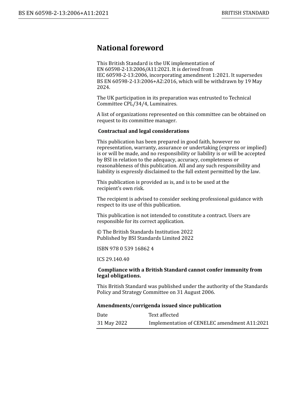 BS EN 60598-2-13-2006 + A11-2021.pdf_第2页