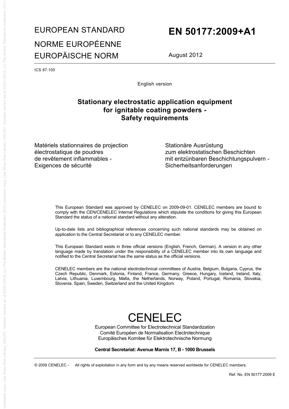 BS EN 50177-2009 + A1-2012.pdf_第3页