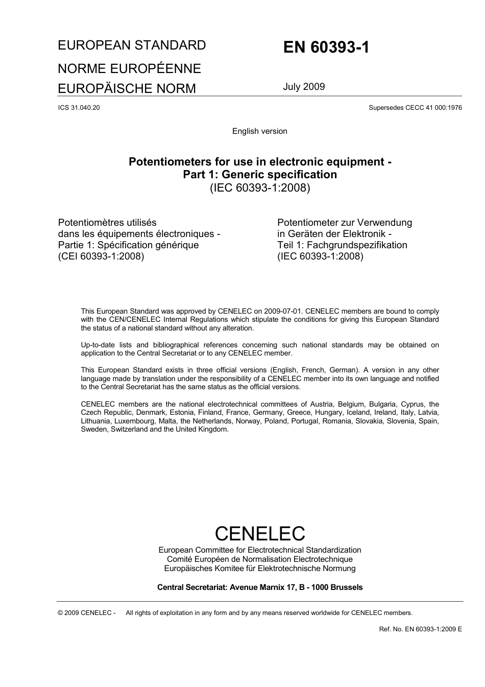 BS EN 60393-1-2009.pdf_第3页