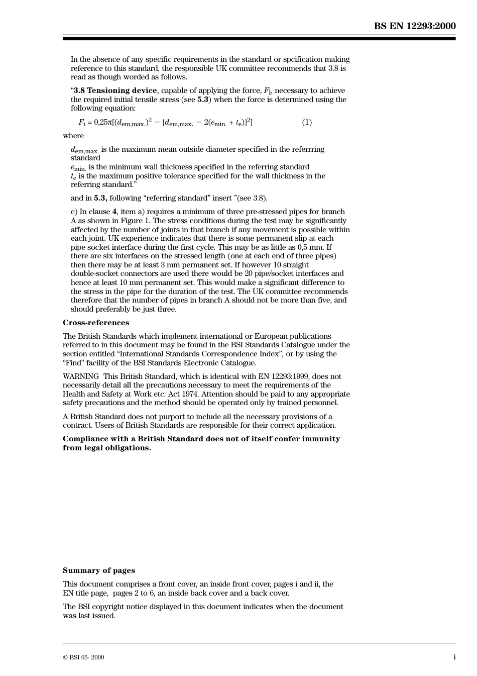 BS EN 12293-2000 (BS 2782-11-Method 1123T-2000).pdf_第3页