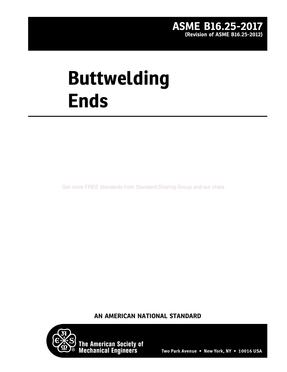 ASME B16.25-2017 Buttwelding Ends.pdf_第2页