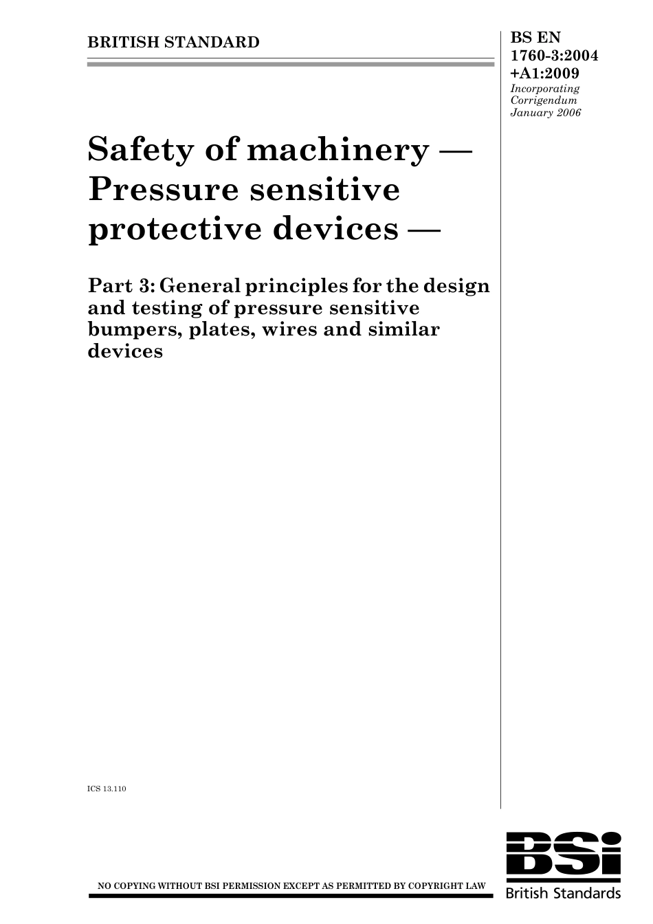 BS EN 01760-3-2004 + A1-2009.pdf_第1页