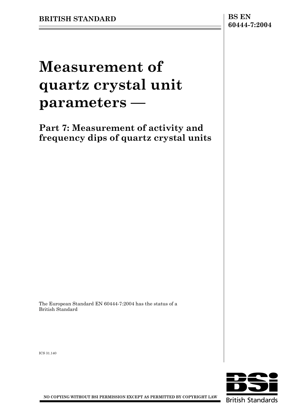 BS EN 60444-7-2004.pdf_第1页