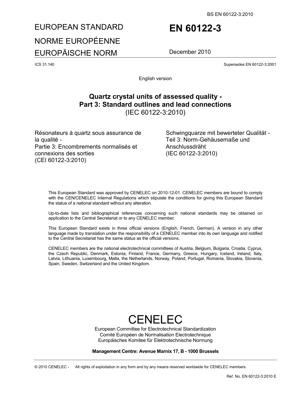 BS EN 60122-3-2010.pdf_第3页