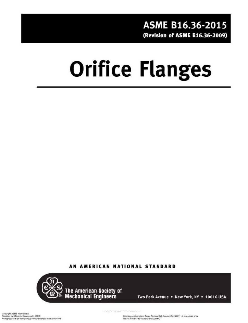 ASME B16.36-2015 Orifice Flanges.pdf_第2页