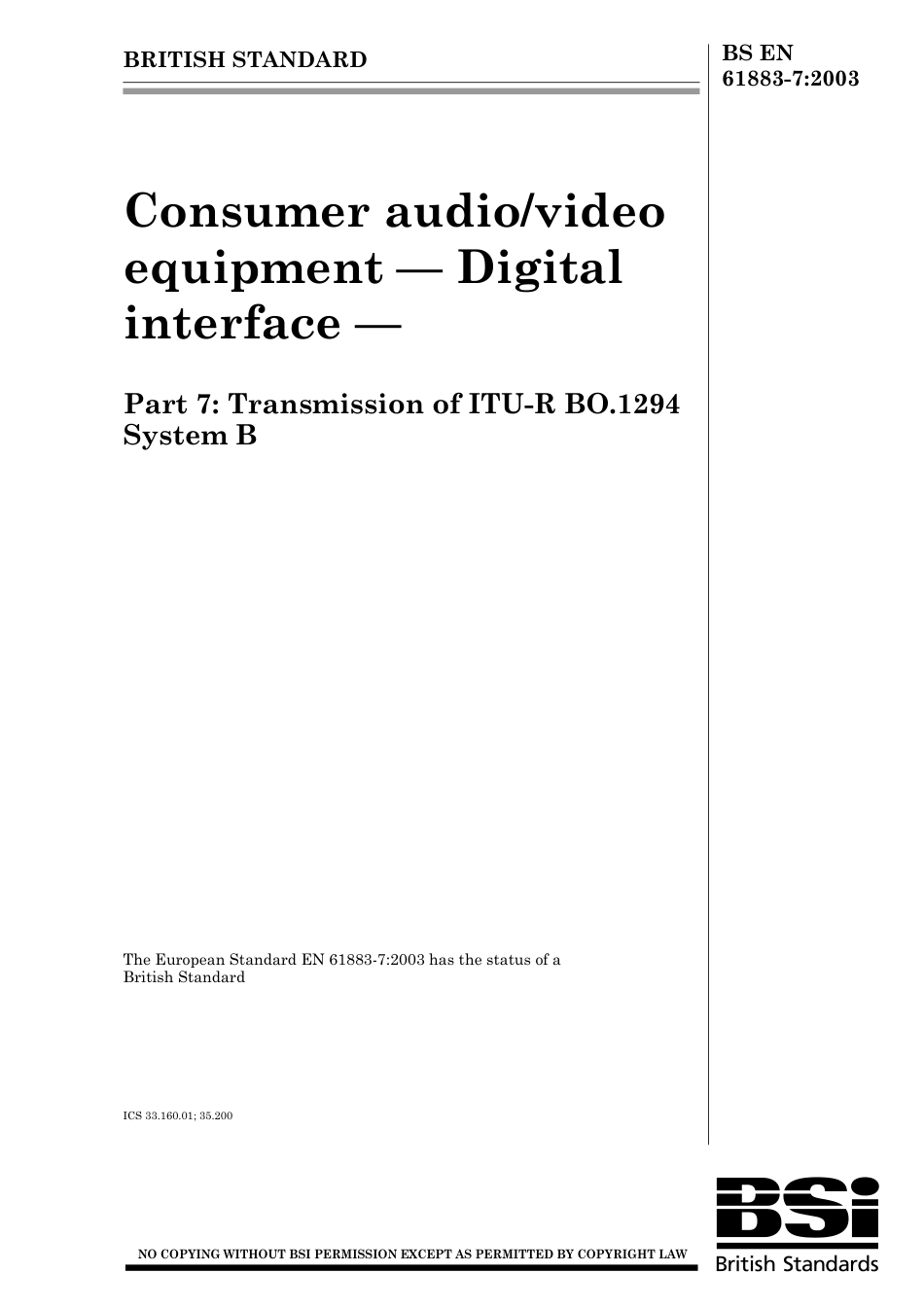 BS EN 61883-7-2003.pdf_第1页