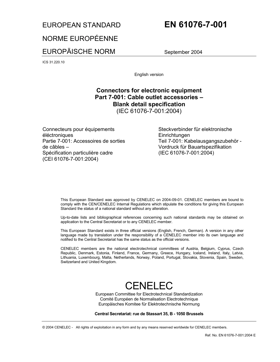 BS EN 61076-7-001-2004.pdf_第3页