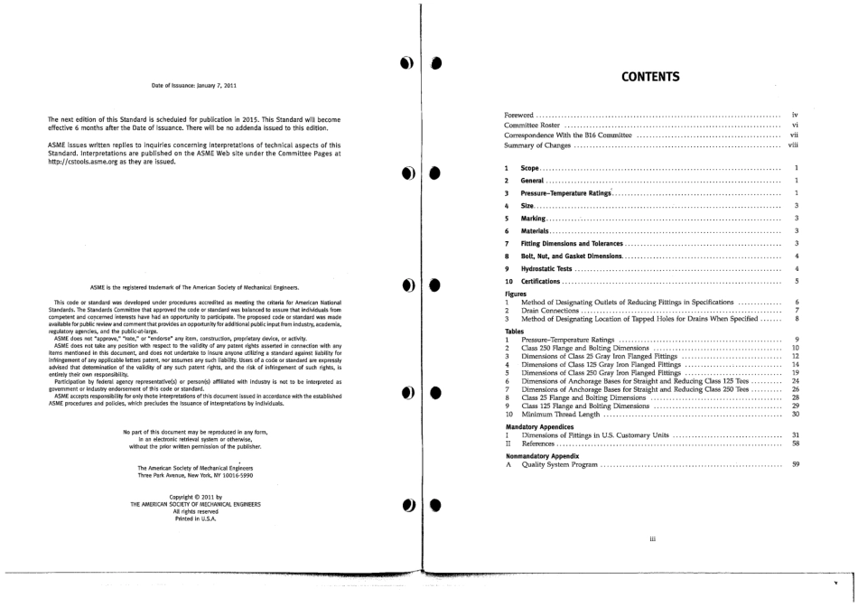 ASME B16.1-2010 Gray Iron Pipe Flanges and Flanged Fittings Classes 25,125,and 250.pdf_第2页