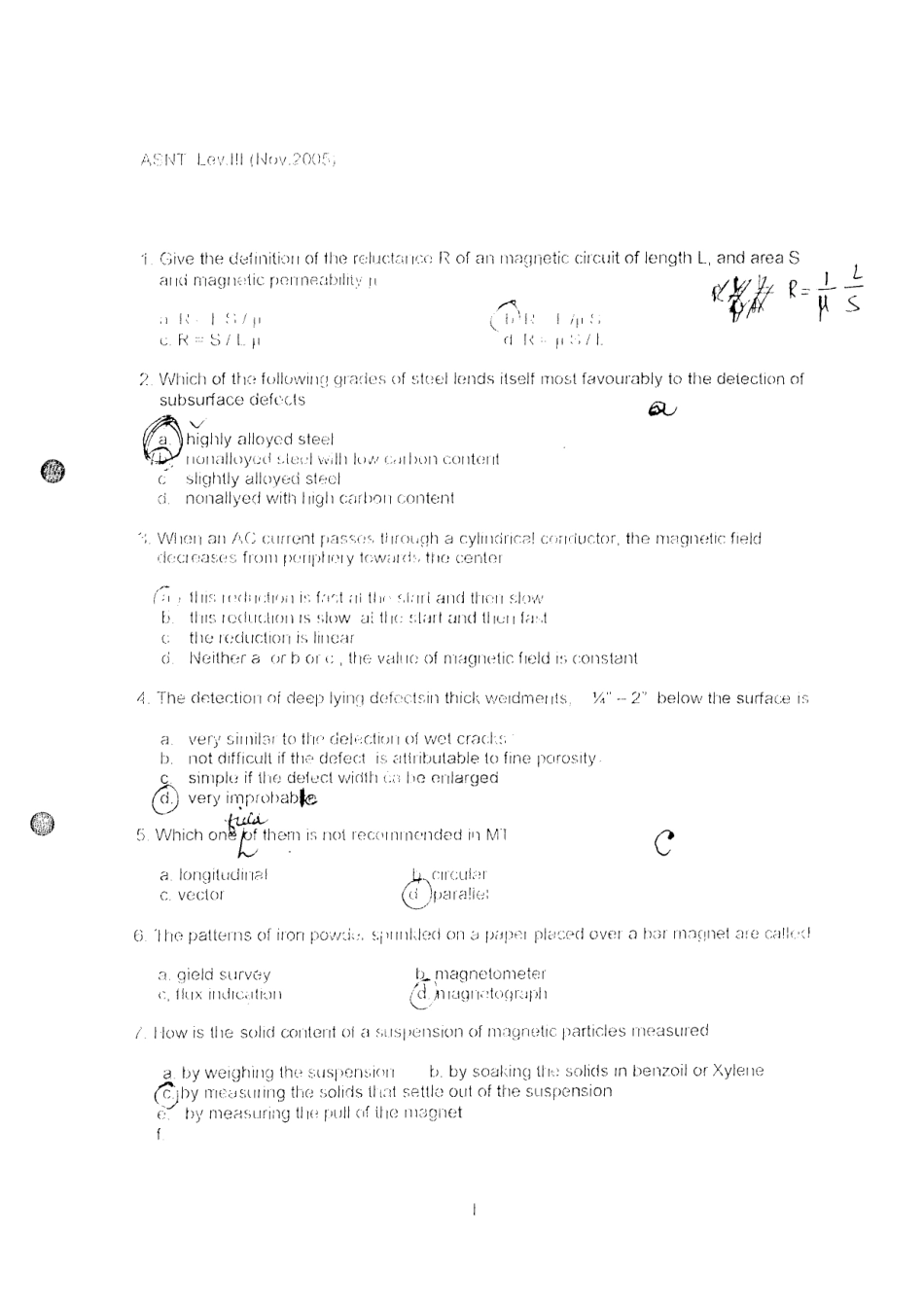 NDT - LEVEL III QNS & ANS.PDF_第1页