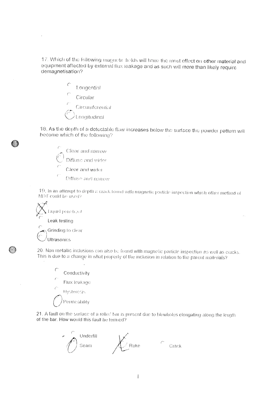 NDT - LEVEL III QNS & ANS.PDF_第3页