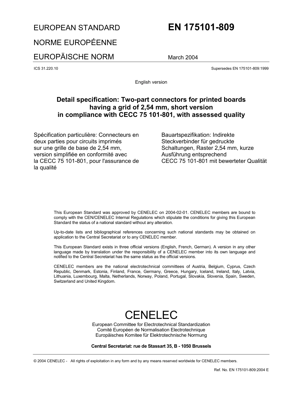 BS EN 175101-809-2004.pdf_第3页