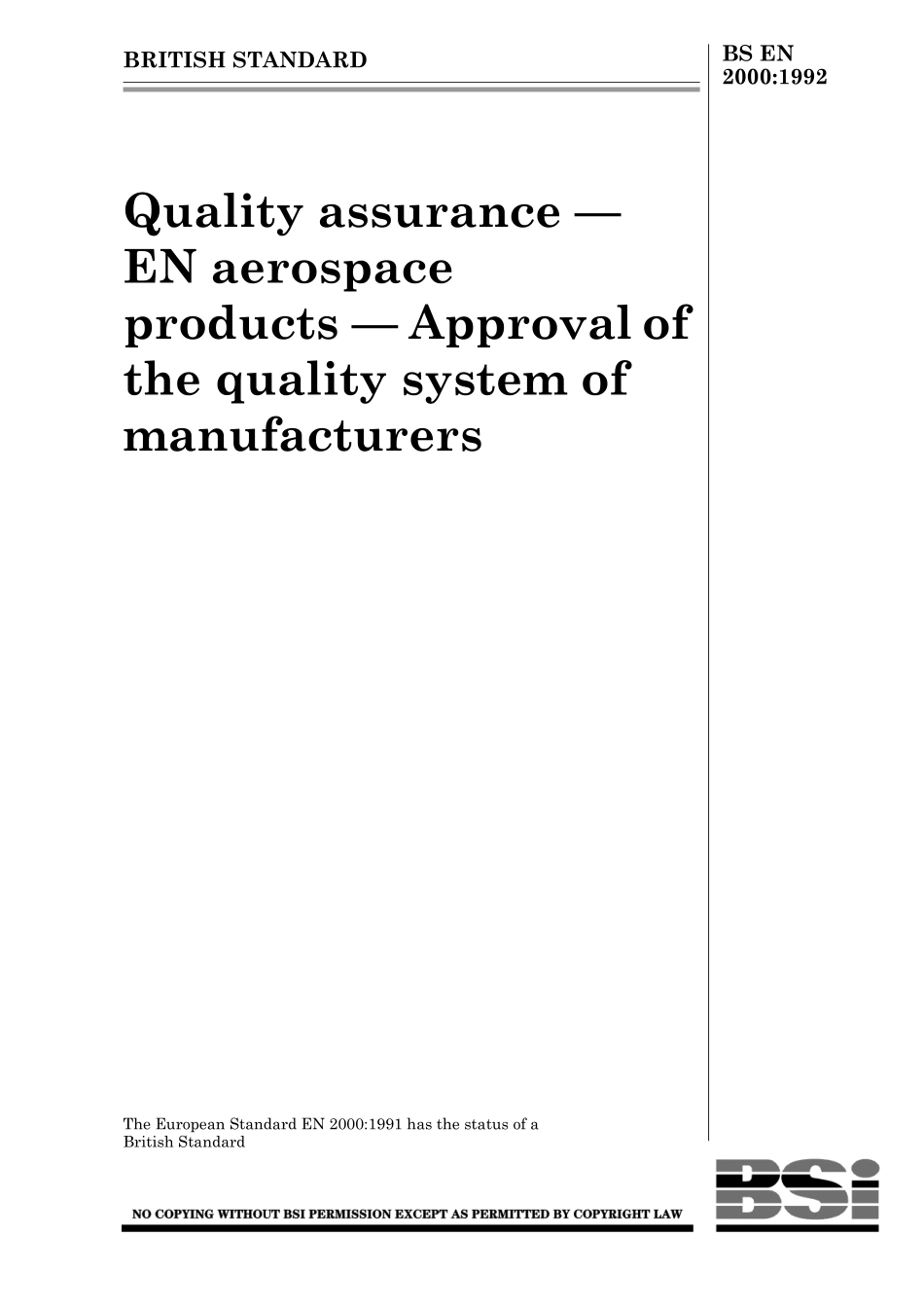 BS EN 02000-1992 (1999).pdf_第1页