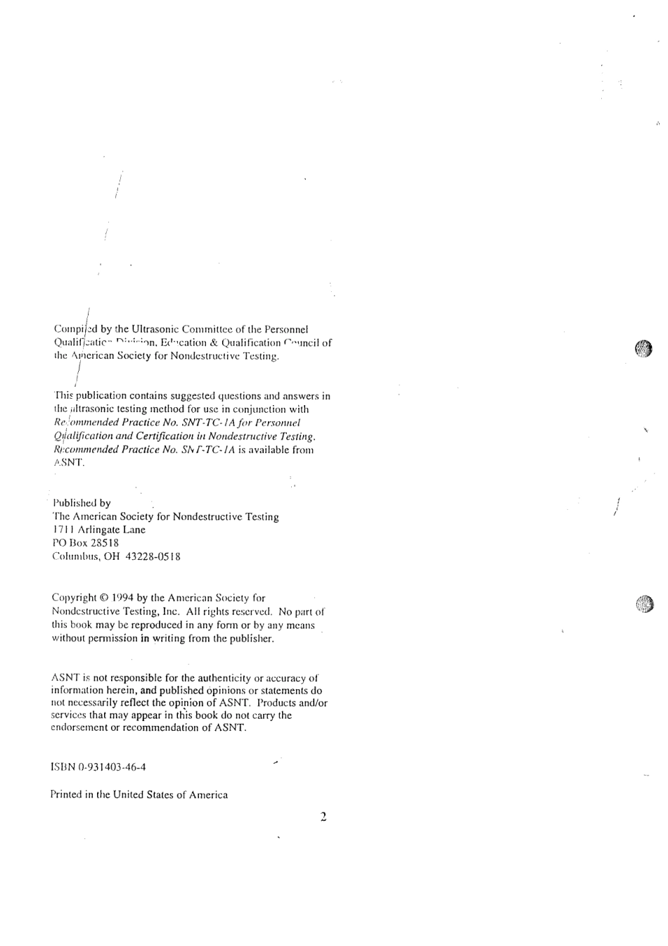 NDT - UT QNS & ANS.PDF_第2页