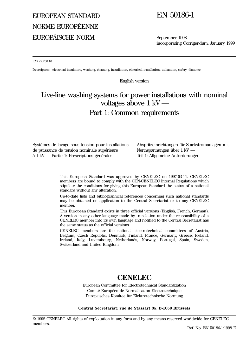 BS EN 50186-1-1999.pdf_第3页