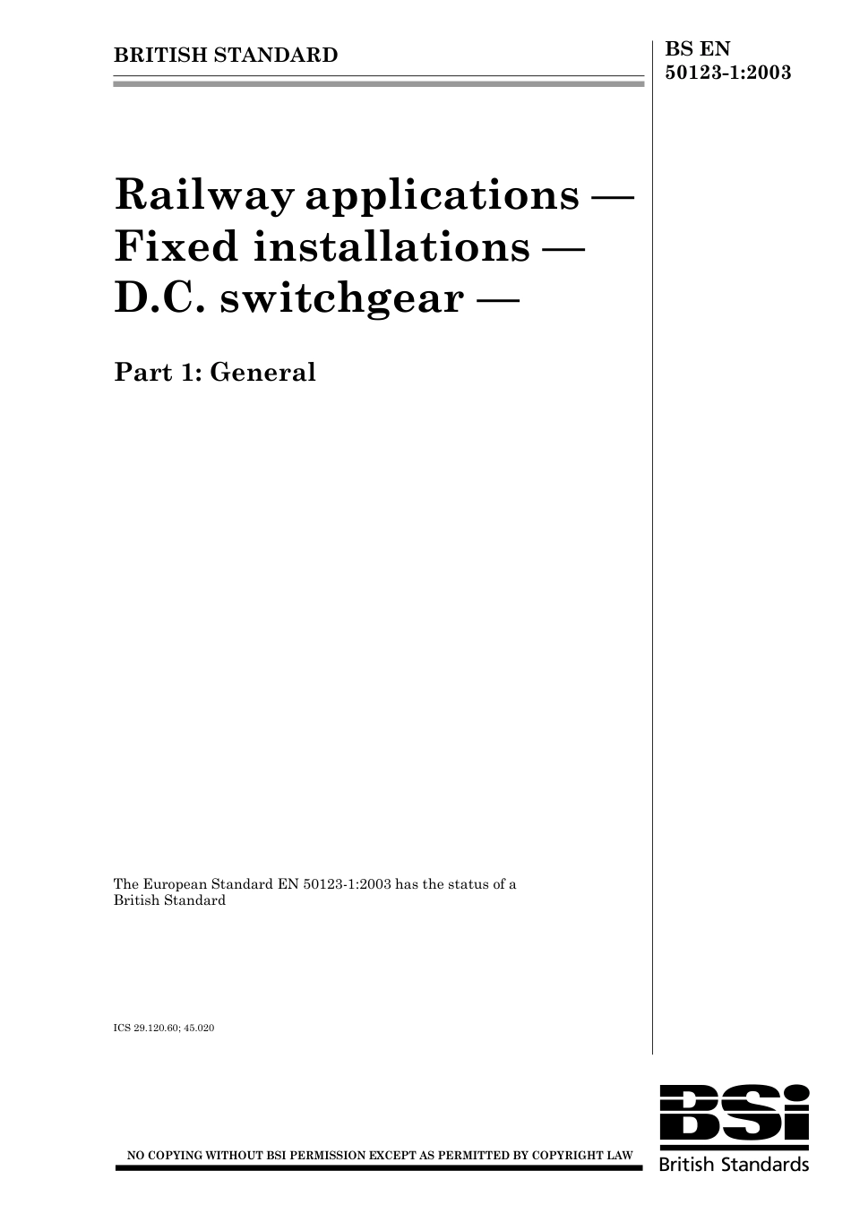 BS EN 50123-1-2003.pdf_第1页