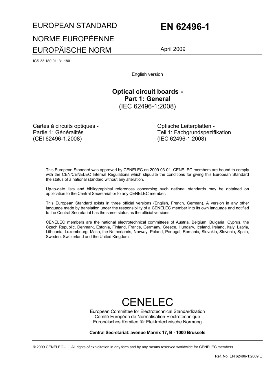 BS EN 62496-1-2009.pdf_第3页