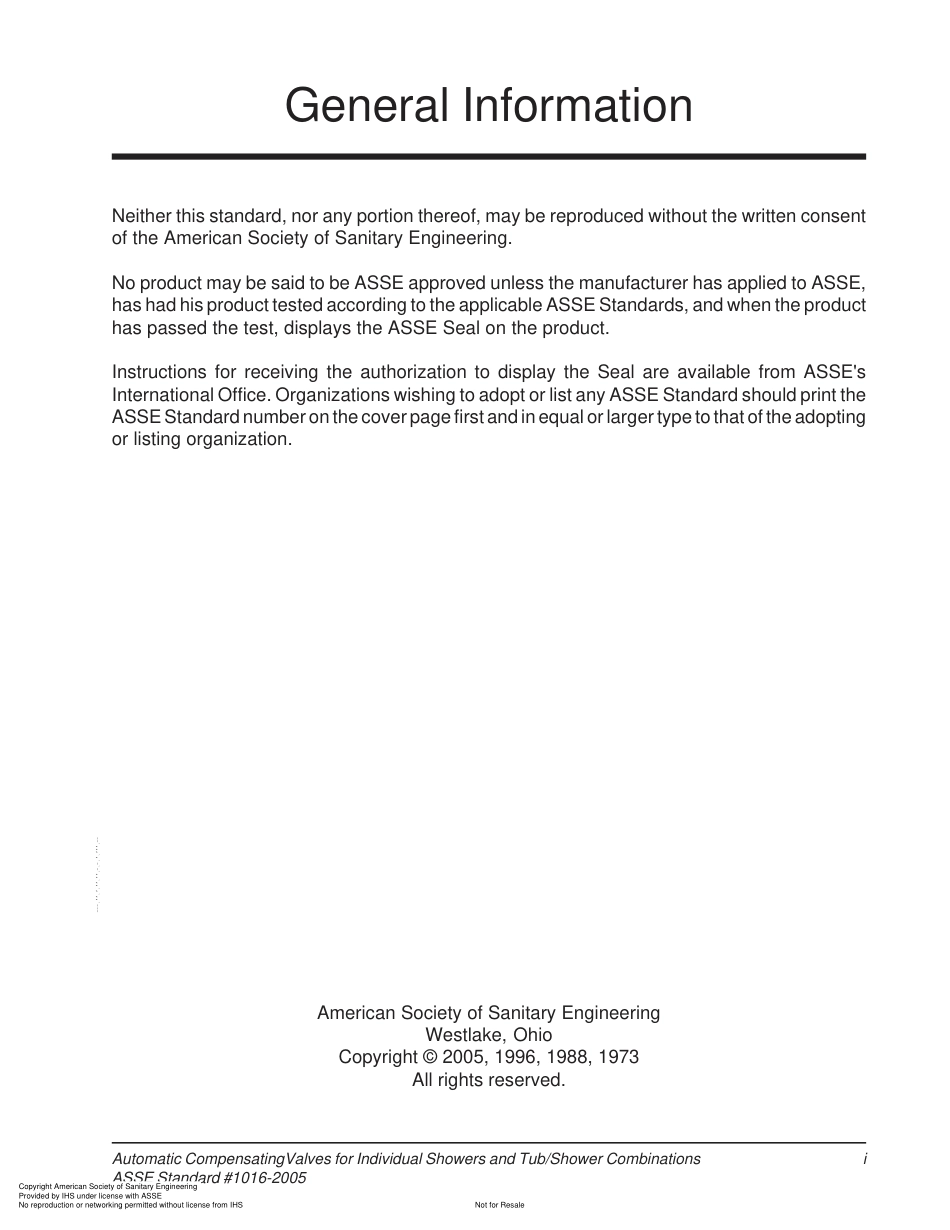 ASSE 1016 - 2005 AUTOMATIC COMPENSATING VALVES FOR INDIVIDUAL SHOWER AND TUB - SHOWER COMBINATIONS.pdf_第3页