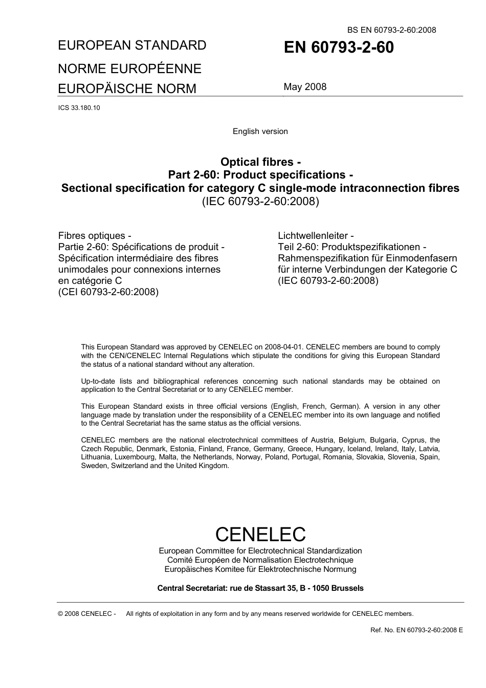 BS EN 60793-2-60-2008.pdf_第3页