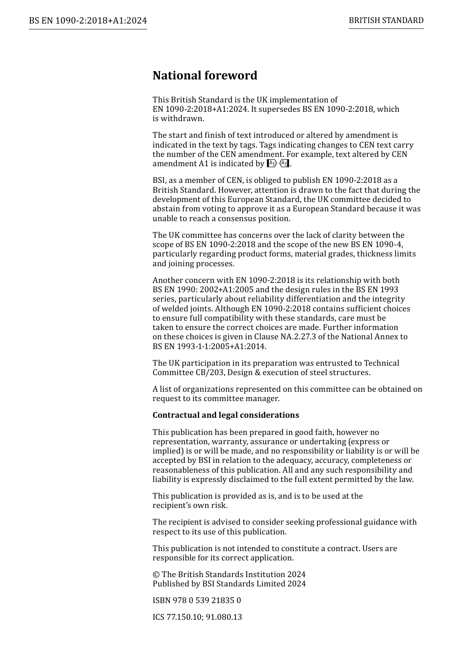 BS EN 01090-2-2018 + A1-2024.pdf_第2页