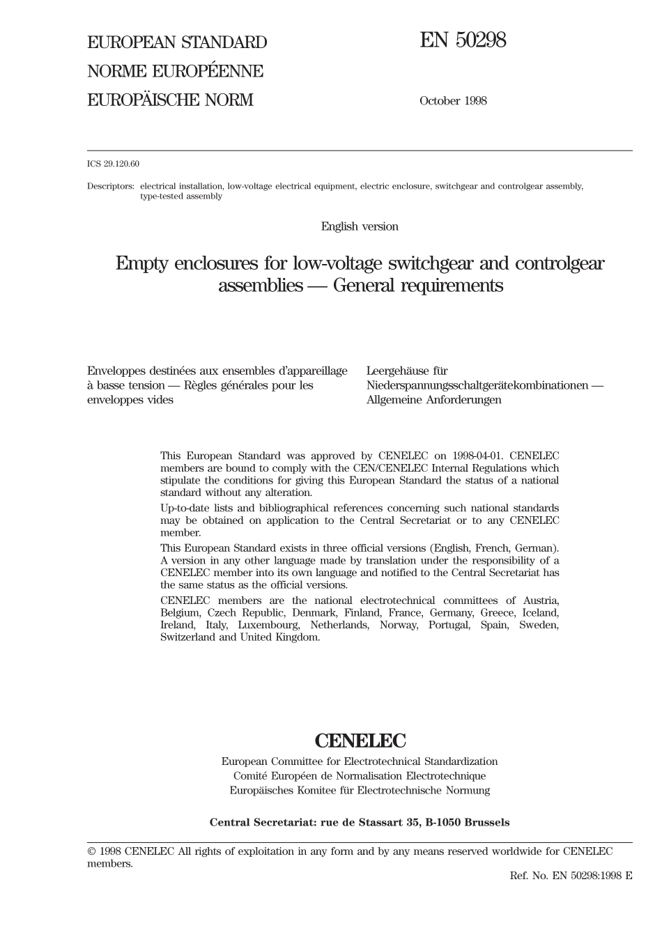 BS EN 50298-1999.pdf_第3页