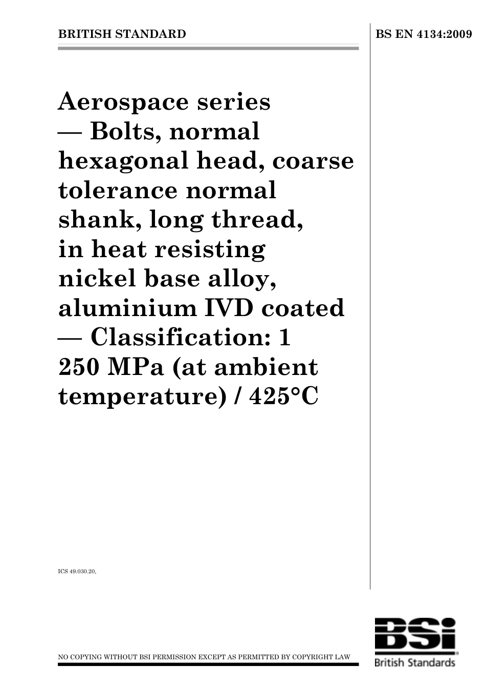 BS EN 04134-2009.pdf_第1页