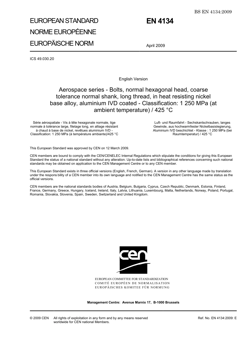 BS EN 04134-2009.pdf_第3页