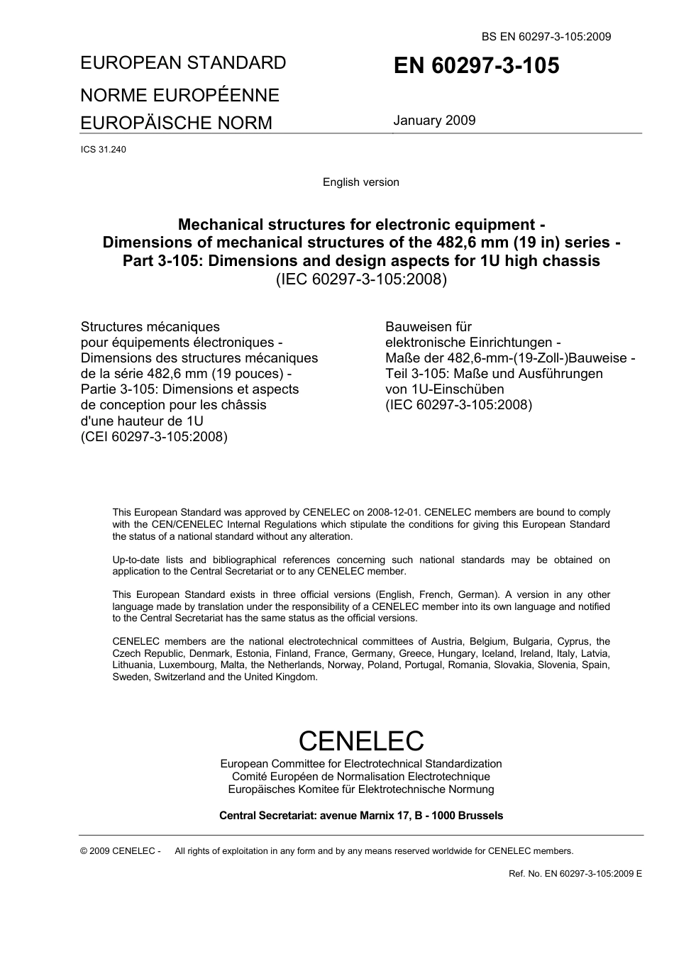 BS EN 60297-3-105-2009.pdf_第3页