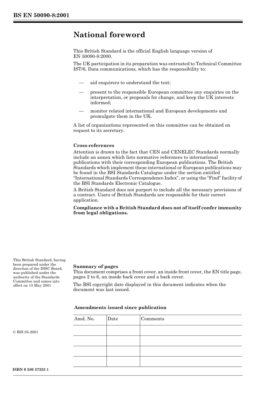 BS EN 50090-8-2001.pdf_第2页