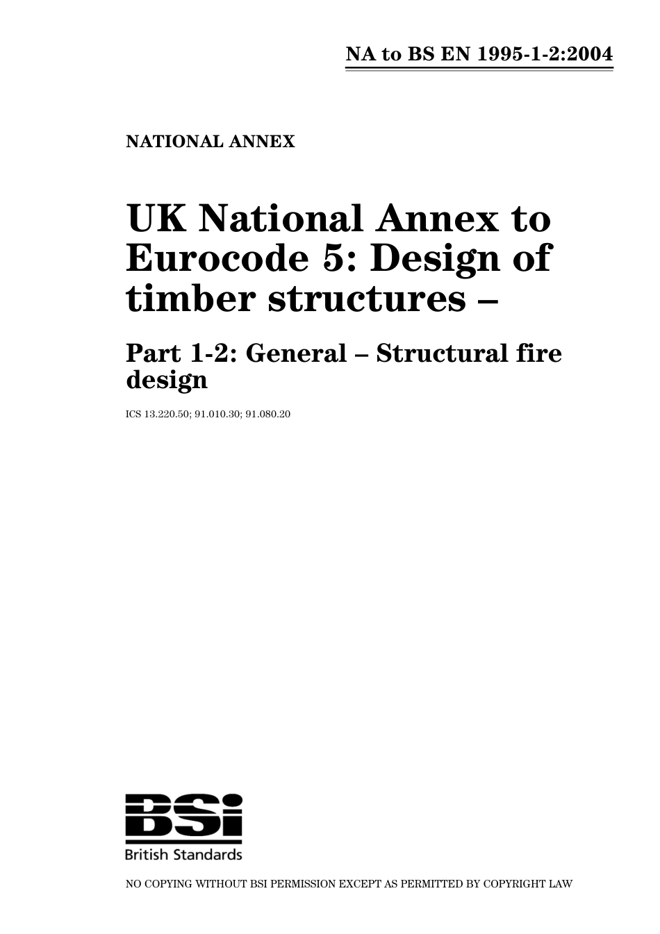 BS EN 01995-1-2-2004 NA 2006.pdf_第1页