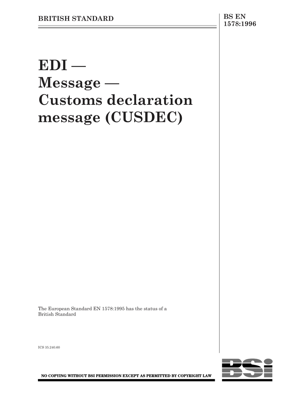 BS EN 01578-1996 (2000).pdf_第1页