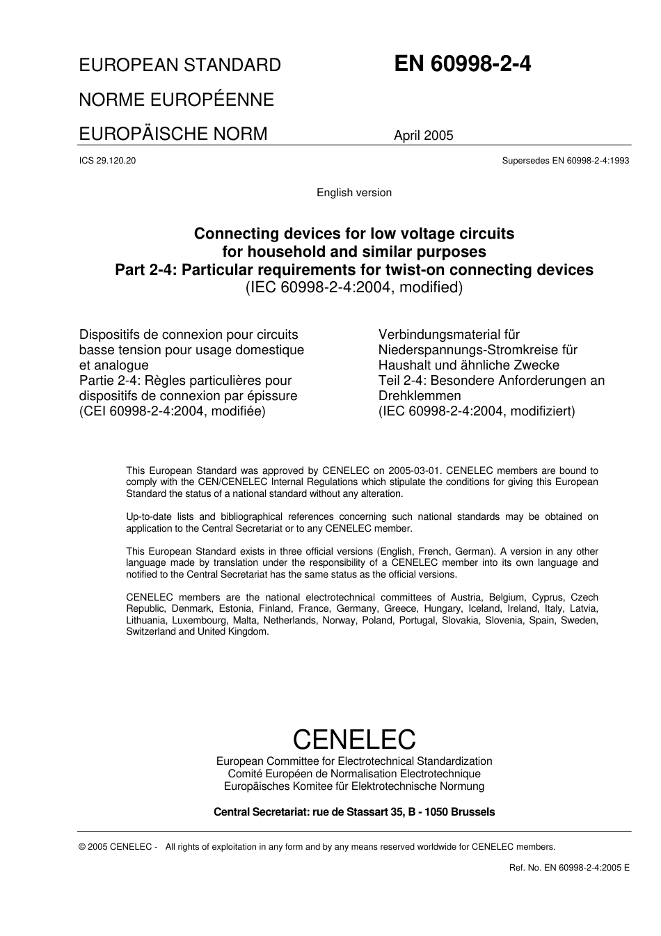 BS EN 60998-2-4-2005.pdf_第3页